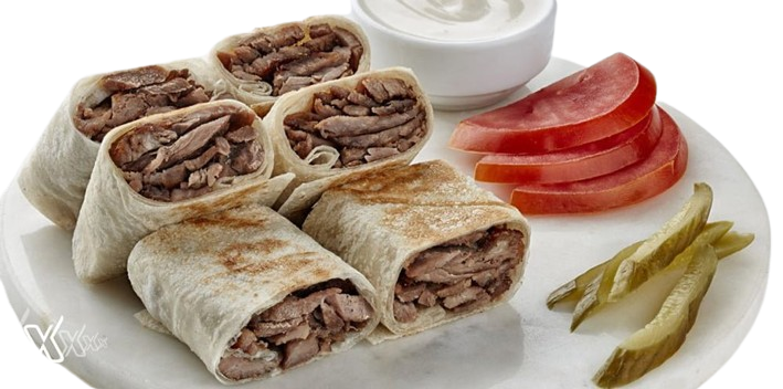 shawerma meal meat